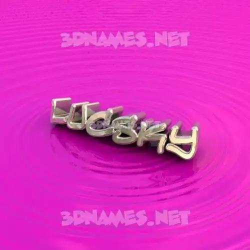 lucsky in Pink Graffiti style - 3D name wallpaper lucsky in Pink Graffiti style - 3D name wallpaper