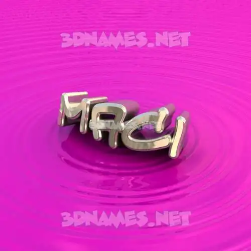 maci in Pink Graffiti style - 3D name wallpaper