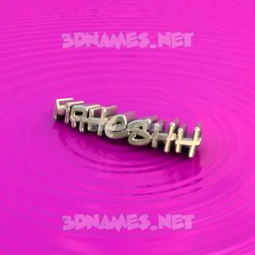 maheshh in Pink Graffiti style - 3D name wallpaper