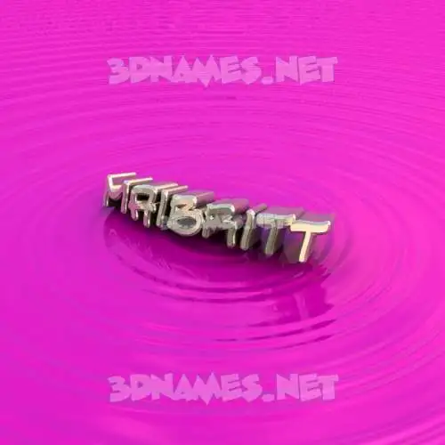 maibritt in Pink Graffiti style - 3D name wallpaper