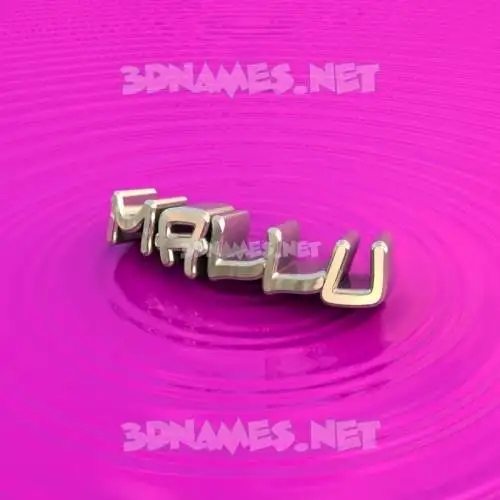 mallu in Pink Graffiti style - 3D name wallpaper mallu in Pink Graffiti style - 3D name wallpaper