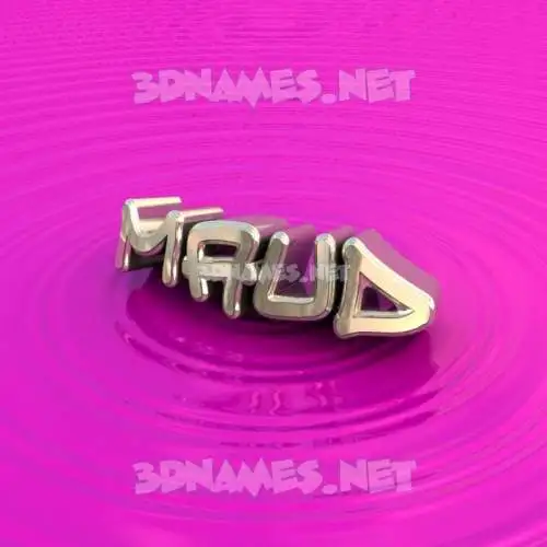 maud in Pink Graffiti style - 3D name wallpaper maud in Pink Graffiti style - 3D name wallpaper