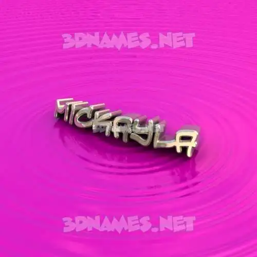 mickayla in Pink Graffiti style - 3D name wallpaper mickayla in Pink Graffiti style - 3D name wallpaper