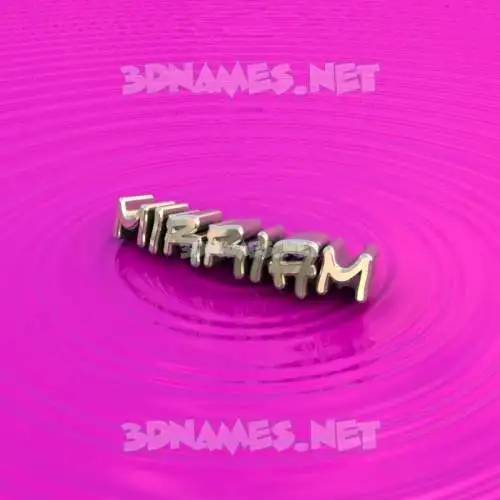 mirriam in Pink Graffiti style - 3D name wallpaper mirriam in Pink Graffiti style - 3D name wallpaper
