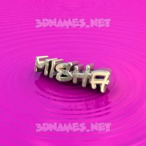 misha in Pink Graffiti style - 3D name wallpaper misha in Pink Graffiti style - 3D name wallpaper