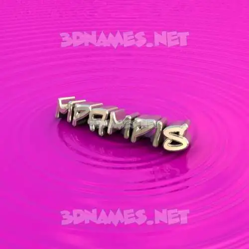 mpampis in Pink Graffiti style - 3D name wallpaper