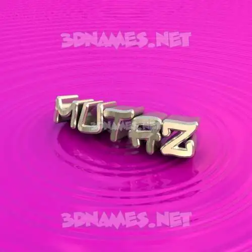 mutaz in Pink Graffiti style - 3D name wallpaper