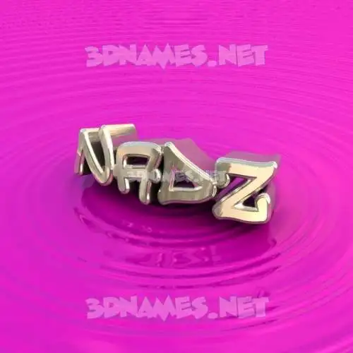 nadz in Pink Graffiti style - 3D name wallpaper nadz in Pink Graffiti style - 3D name wallpaper