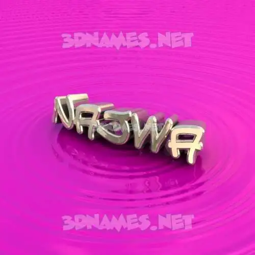 najwa in Pink Graffiti style - 3D name wallpaper najwa in Pink Graffiti style - 3D name wallpaper