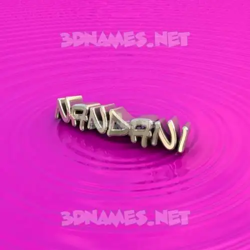 nandani in Pink Graffiti style - 3D name wallpaper