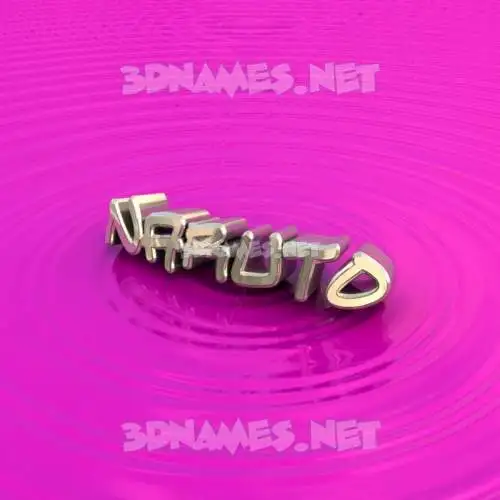 naruto in Pink Graffiti style - 3D name wallpaper naruto in Pink Graffiti style - 3D name wallpaper