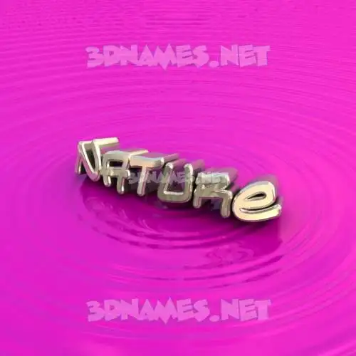 nature in Pink Graffiti style - 3D name wallpaper nature in Pink Graffiti style - 3D name wallpaper