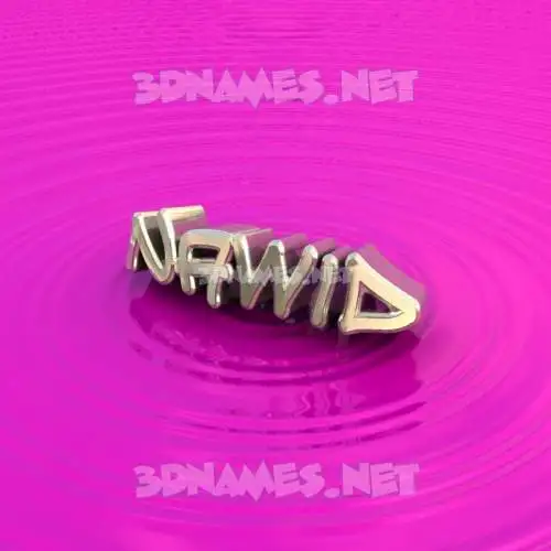 nawid in Pink Graffiti style - 3D name wallpaper