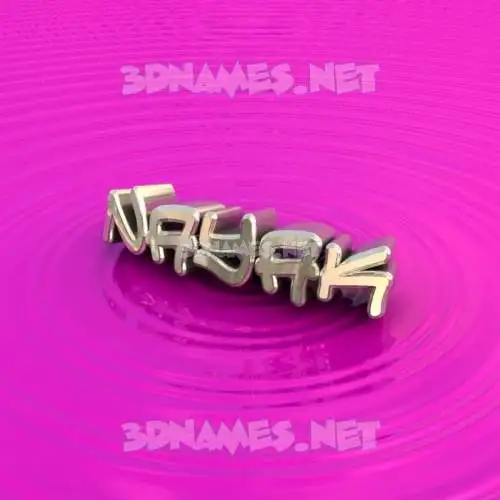 nayak in Pink Graffiti style - 3D name wallpaper