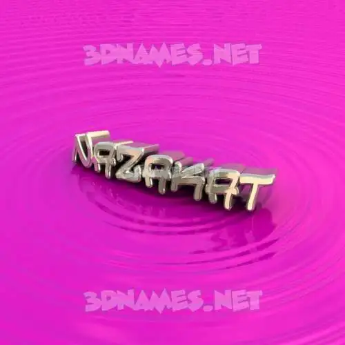 nazakat in Pink Graffiti style - 3D name wallpaper nazakat in Pink Graffiti style - 3D name wallpaper