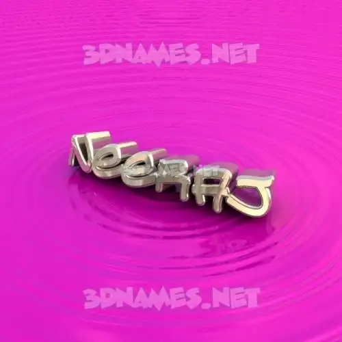 neeraj in Pink Graffiti style - 3D name wallpaper