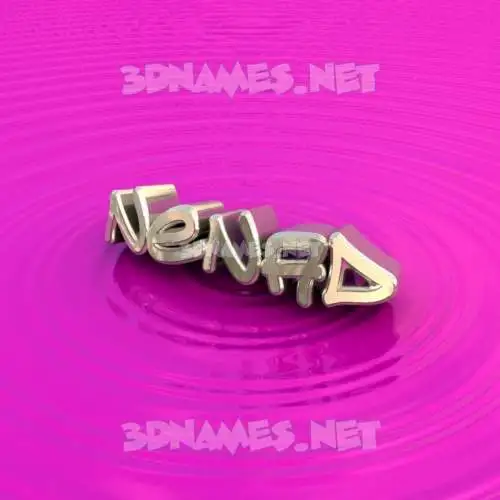 nenad in Pink Graffiti style - 3D name wallpaper