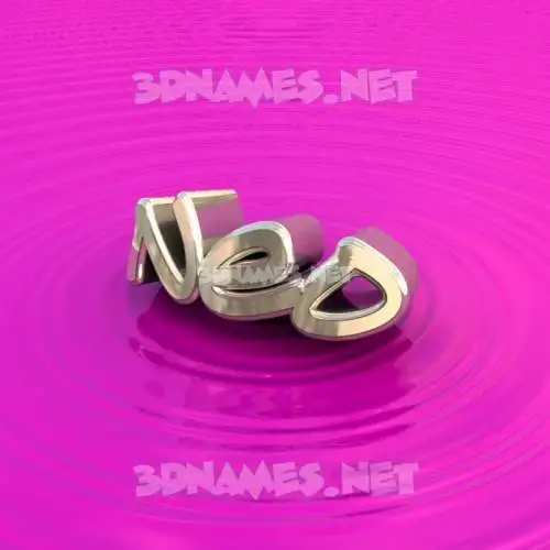 neo in Pink Graffiti style - 3D name wallpaper