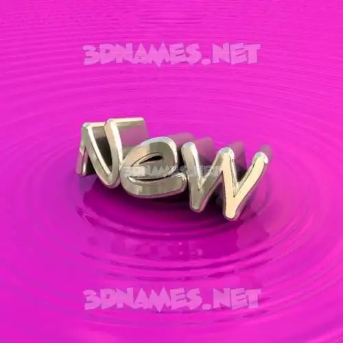 new in Pink Graffiti style - 3D name wallpaper