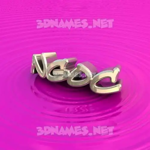 ngoc in Pink Graffiti style - 3D name wallpaper