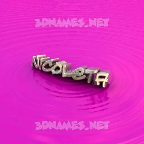 nicoleta in Pink Graffiti style - 3D name wallpaper nicoleta in Pink Graffiti style - 3D name wallpaper