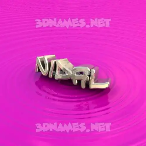 nidal in Pink Graffiti style - 3D name wallpaper nidal in Pink Graffiti style - 3D name wallpaper