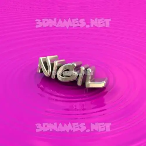 nigil in Pink Graffiti style - 3D name wallpaper nigil in Pink Graffiti style - 3D name wallpaper