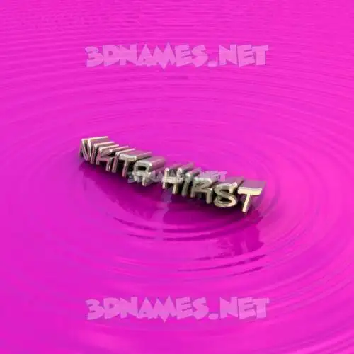 nikita hirst in Pink Graffiti style - 3D name wallpaper nikita hirst in Pink Graffiti style - 3D name wallpaper