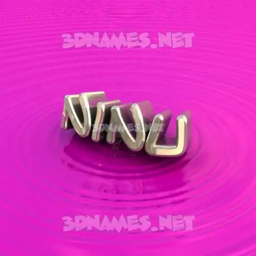 ninu in Pink Graffiti style - 3D name wallpaper ninu in Pink Graffiti style - 3D name wallpaper