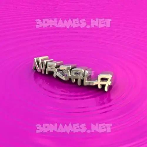 nirjala in Pink Graffiti style - 3D name wallpaper