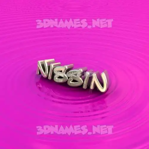 nissin in Pink Graffiti style - 3D name wallpaper nissin in Pink Graffiti style - 3D name wallpaper