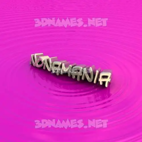 nonamania in Pink Graffiti style - 3D name wallpaper nonamania in Pink Graffiti style - 3D name wallpaper