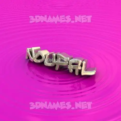 noufal in Pink Graffiti style - 3D name wallpaper noufal in Pink Graffiti style - 3D name wallpaper