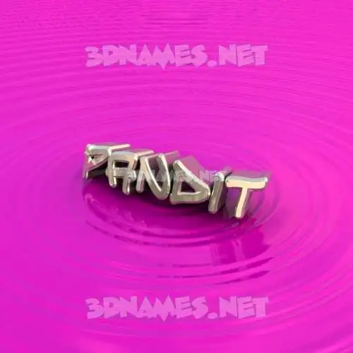 pandit in Pink Graffiti style - 3D name wallpaper pandit in Pink Graffiti style - 3D name wallpaper
