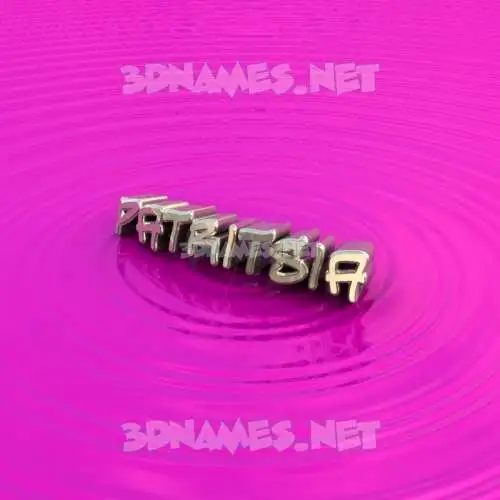 patritsia in Pink Graffiti style - 3D name wallpaper