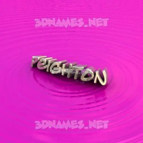 peighton in Pink Graffiti style - 3D name wallpaper