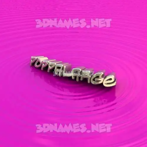 poppalarge in Pink Graffiti style - 3D name wallpaper poppalarge in Pink Graffiti style - 3D name wallpaper