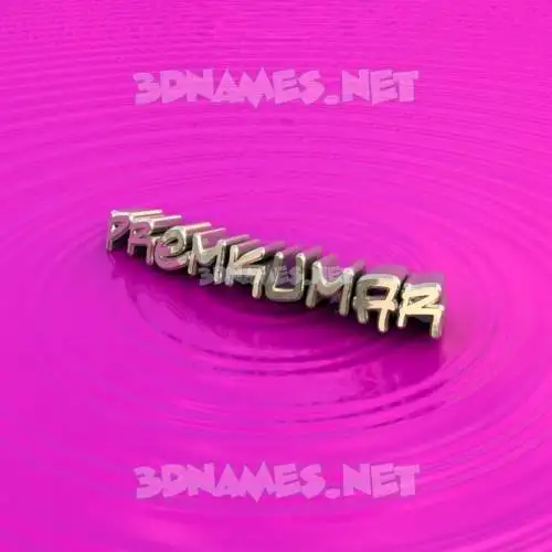 premkumar in Pink Graffiti style - 3D name wallpaper
