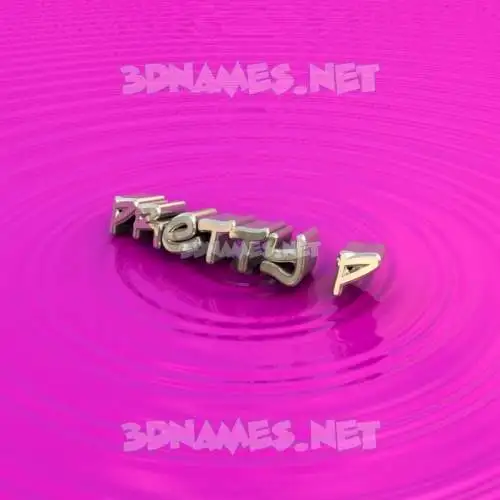 pretty p in Pink Graffiti style - 3D name wallpaper pretty p in Pink Graffiti style - 3D name wallpaper