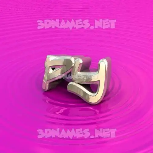 py in Pink Graffiti style - 3D name wallpaper
