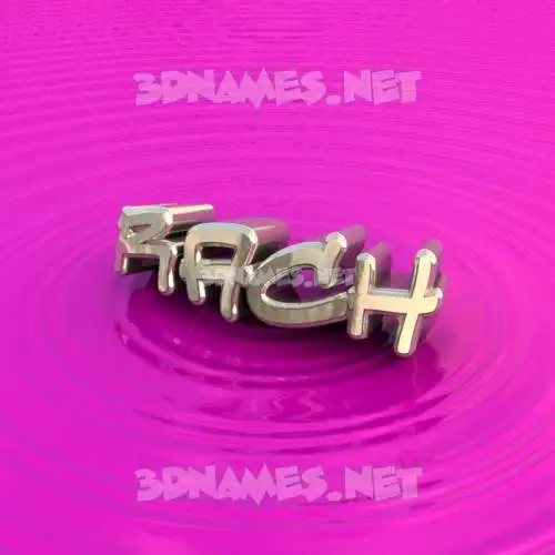 rach in Pink Graffiti style - 3D name wallpaper rach in Pink Graffiti style - 3D name wallpaper