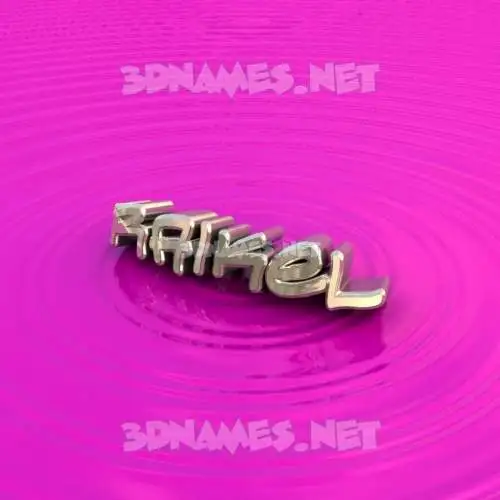 raikel in Pink Graffiti style - 3D name wallpaper raikel in Pink Graffiti style - 3D name wallpaper