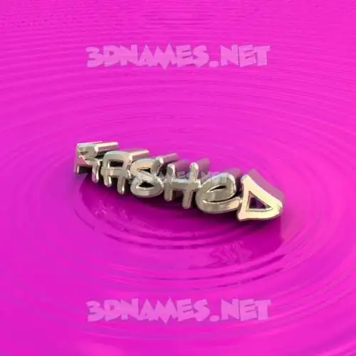 rashed in Pink Graffiti style - 3D name wallpaper rashed in Pink Graffiti style - 3D name wallpaper