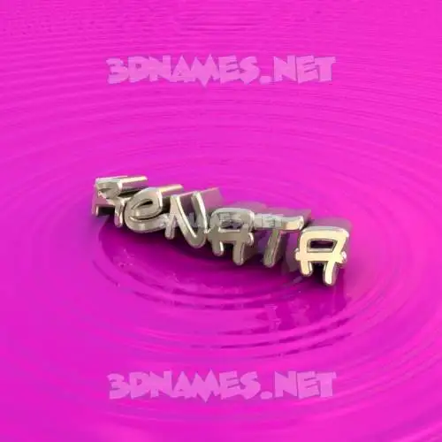 renata in Pink Graffiti style - 3D name wallpaper