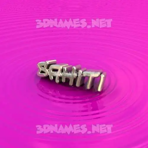 sahiti in Pink Graffiti style - 3D name wallpaper