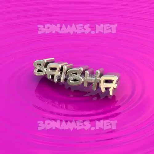 saisha in Pink Graffiti style - 3D name wallpaper saisha in Pink Graffiti style - 3D name wallpaper