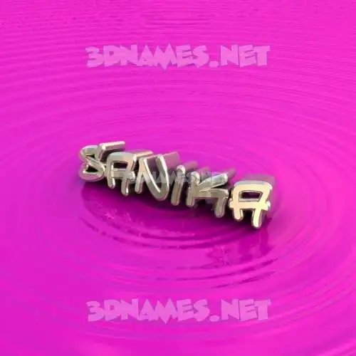 sanika in Pink Graffiti style - 3D name wallpaper sanika in Pink Graffiti style - 3D name wallpaper