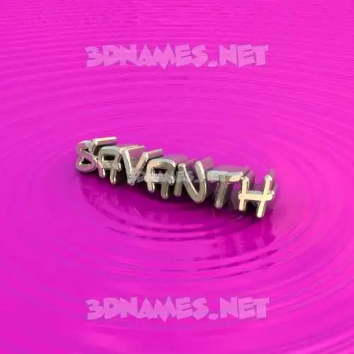 savanth in Pink Graffiti style - 3D name wallpaper