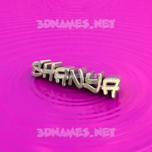 shanya in Pink Graffiti style - 3D name wallpaper shanya in Pink Graffiti style - 3D name wallpaper