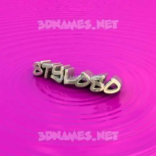 styloso in Pink Graffiti style - 3D name wallpaper styloso in Pink Graffiti style - 3D name wallpaper